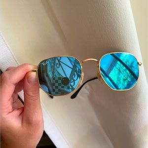 RayBan Hexagonal Flat Lenses